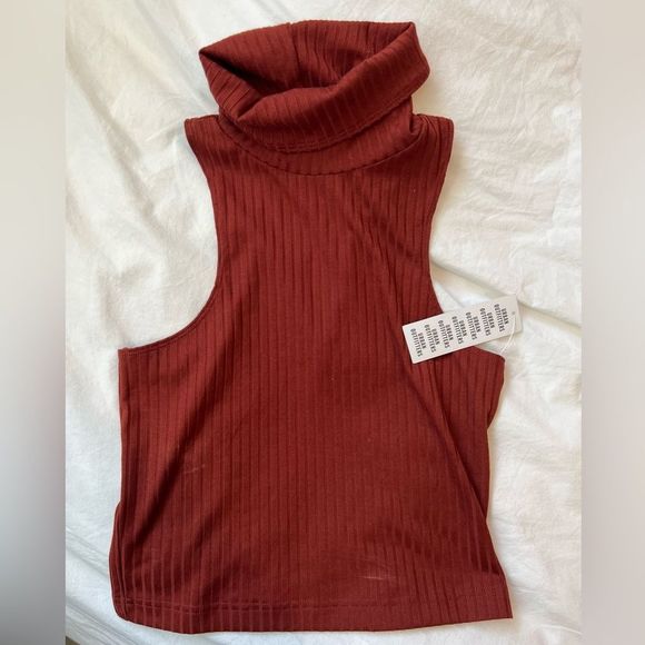 Urban Outfitters Finley Ribbed Turtleneck Tank Top medium - Picture 5 of 11